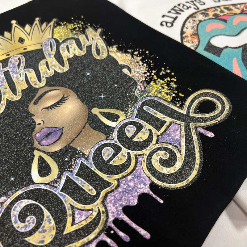 Glitter DTF transfers — C&H Signs